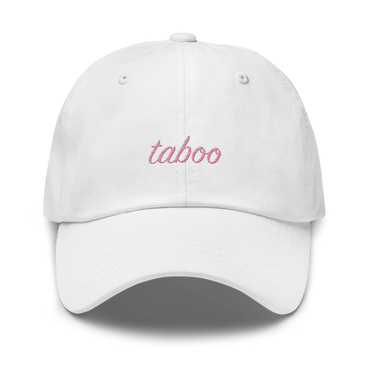TABOO ATTITUDE CAP WHITE
